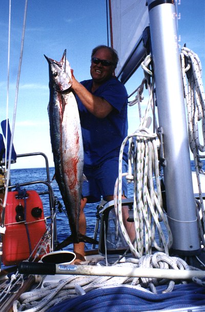 Dan Elkins and his WaHoo fish