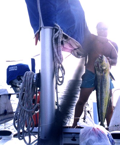 Dan Elkins and his Mahi-Mahi