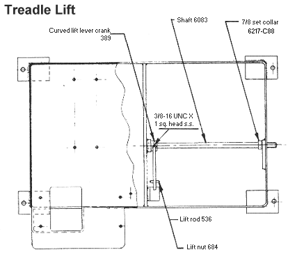 25 treadle lift